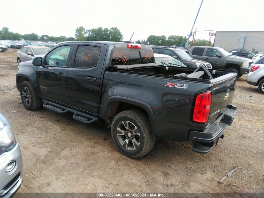 VIN 1GCGTDEN7H1220677 2017 CHEVROLET COLORADO Z71