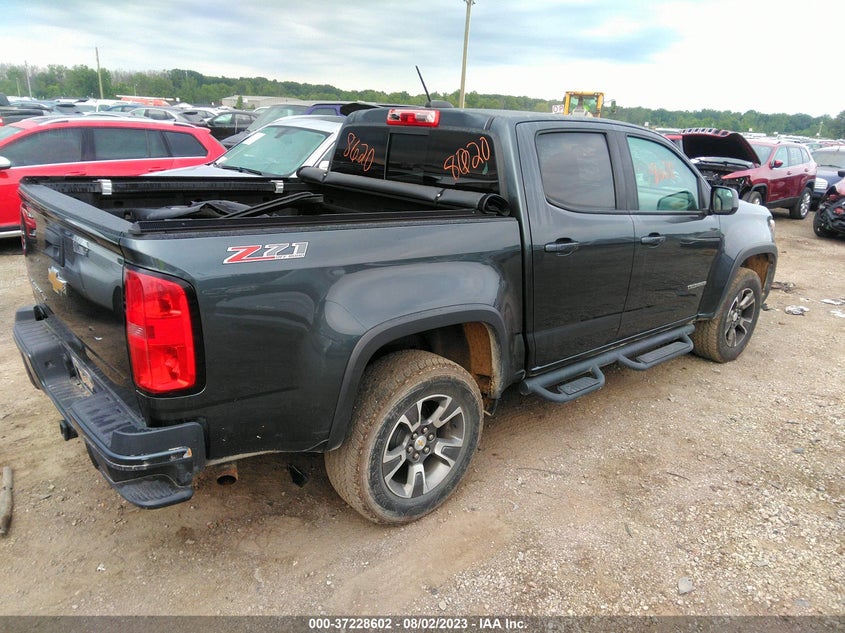 VIN 1GCGTDEN7H1220677 2017 CHEVROLET COLORADO Z71
