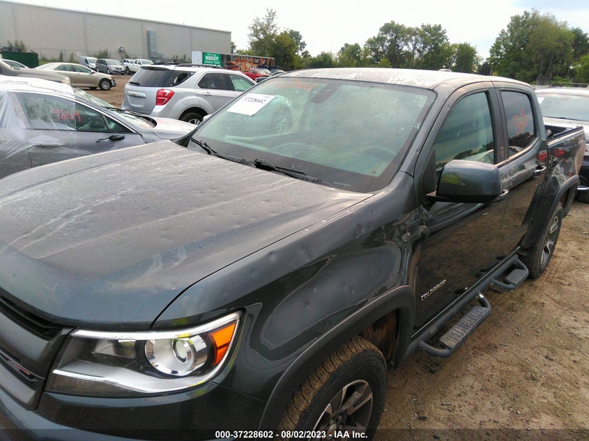 VIN 1GCGTDEN7H1220677 2017 CHEVROLET COLORADO Z71