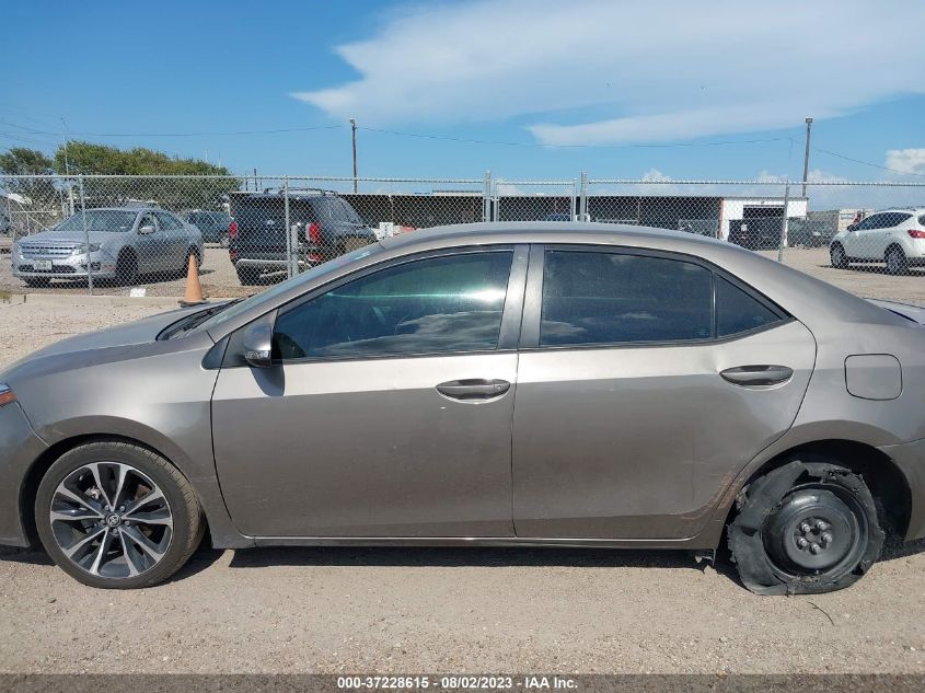 2018 TOYOTA COROLLA L/LE/XLE/SE/XSE - 5YFBURHE7JP843329