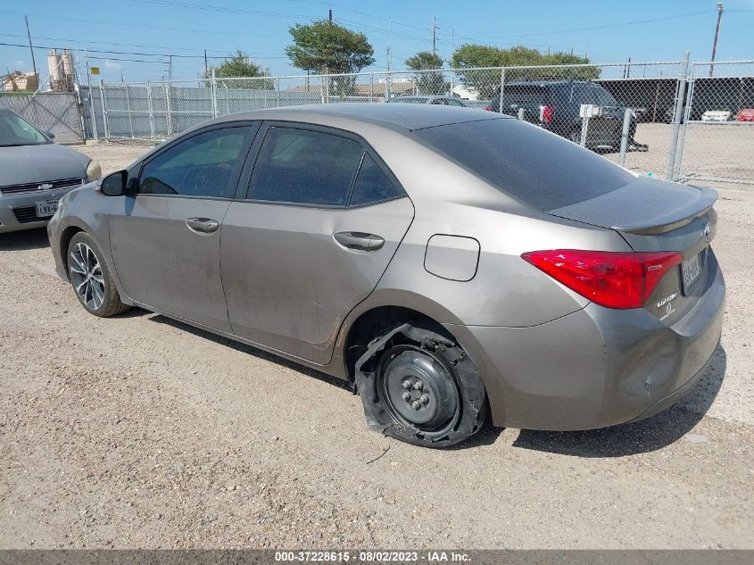 2018 TOYOTA COROLLA L/LE/XLE/SE/XSE - 5YFBURHE7JP843329