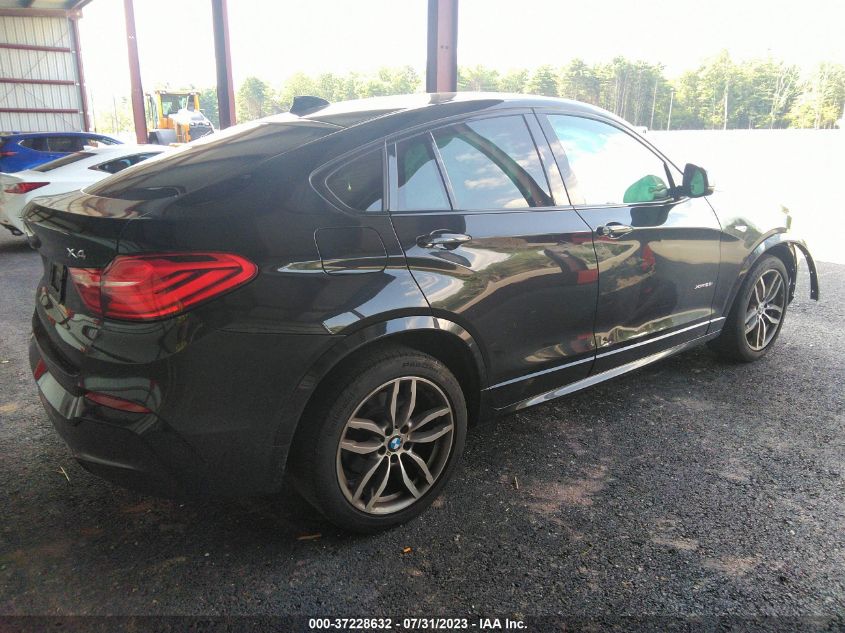 2017 BMW X4 XDRIVE28I - 5UXXW3C39H0T80082