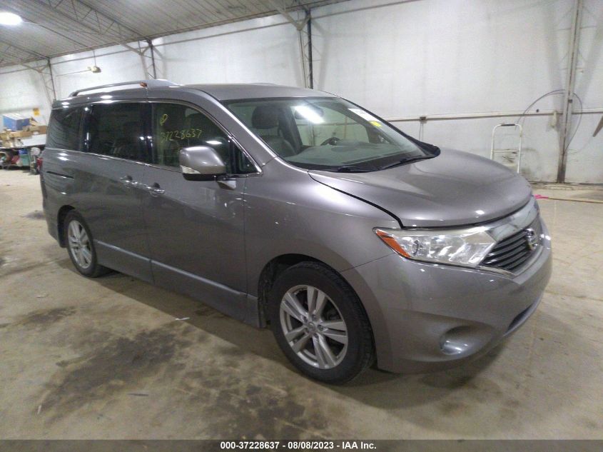 2013 NISSAN QUEST SL - JN8AE2KP1D9067451