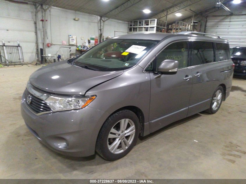 2013 NISSAN QUEST SL - JN8AE2KP1D9067451