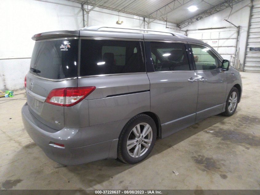 2013 NISSAN QUEST SL - JN8AE2KP1D9067451