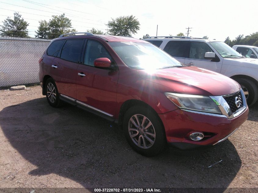 2014 NISSAN PATHFINDER SL - 5N1AR2MN4EC729387