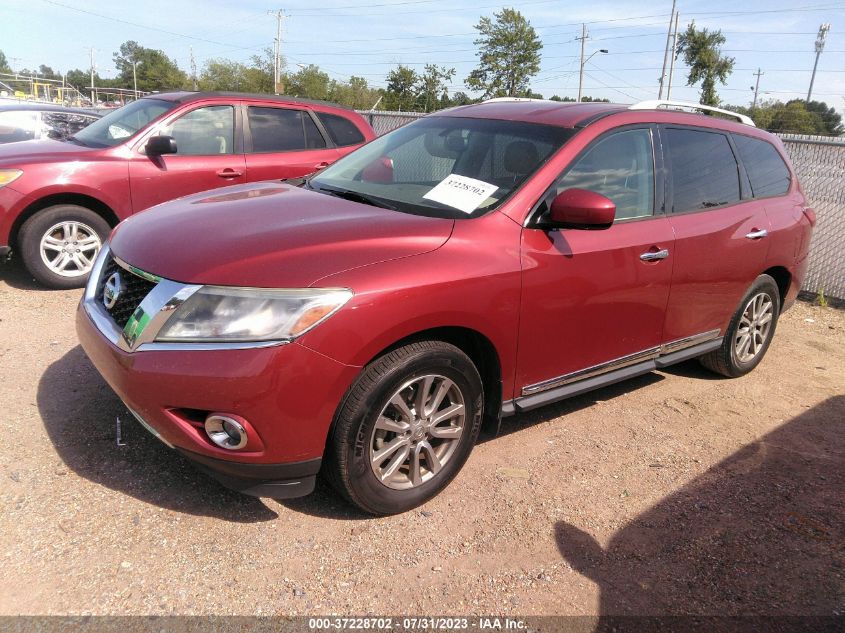 2014 NISSAN PATHFINDER SL - 5N1AR2MN4EC729387