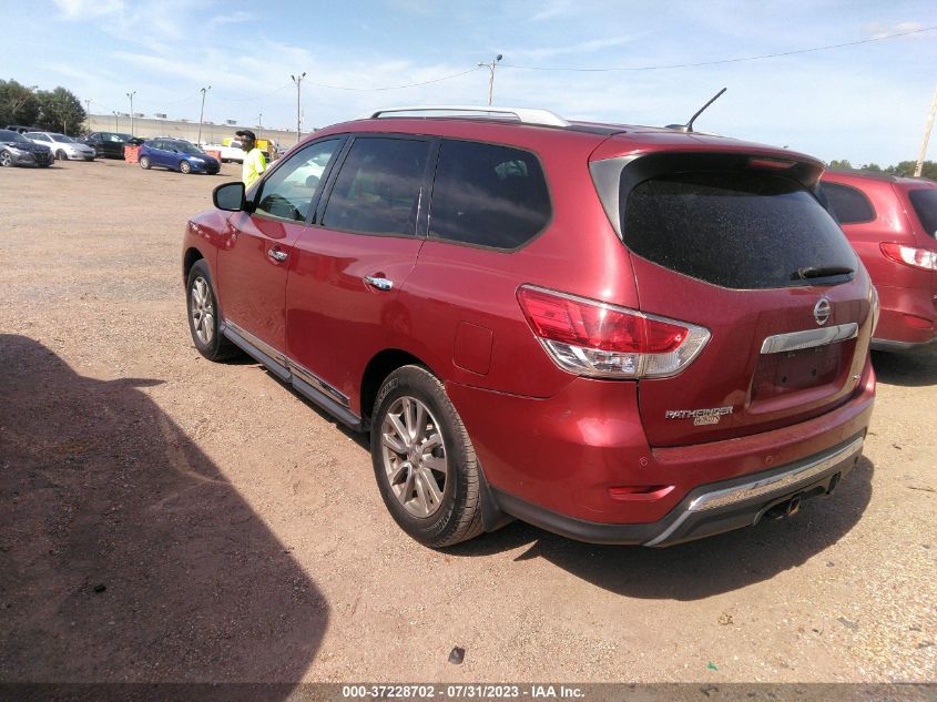 2014 NISSAN PATHFINDER SL - 5N1AR2MN4EC729387