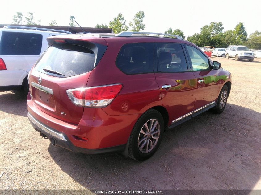 2014 NISSAN PATHFINDER SL - 5N1AR2MN4EC729387
