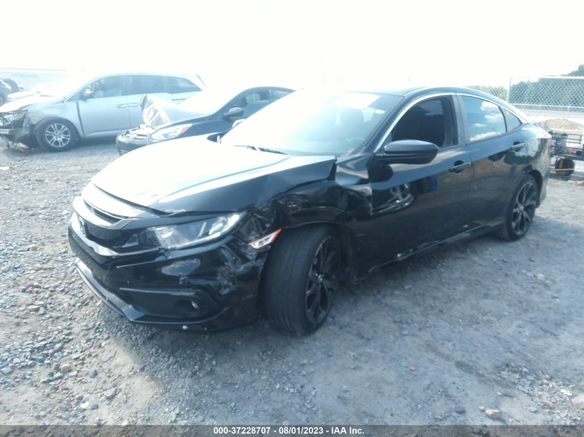 VIN 2HGFC2F86MH529496 2021 HONDA CIVIC SEDAN SPORT