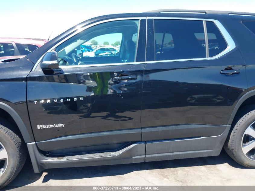 2021 CHEVROLET TRAVERSE LT LEATHER - 1GNERHKW7MJ186770