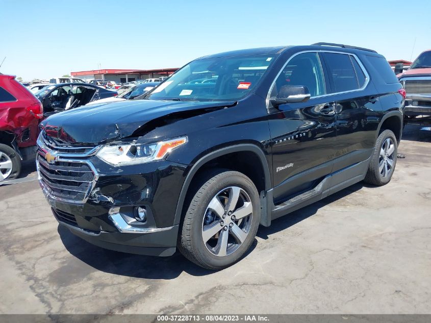 2021 CHEVROLET TRAVERSE LT LEATHER - 1GNERHKW7MJ186770