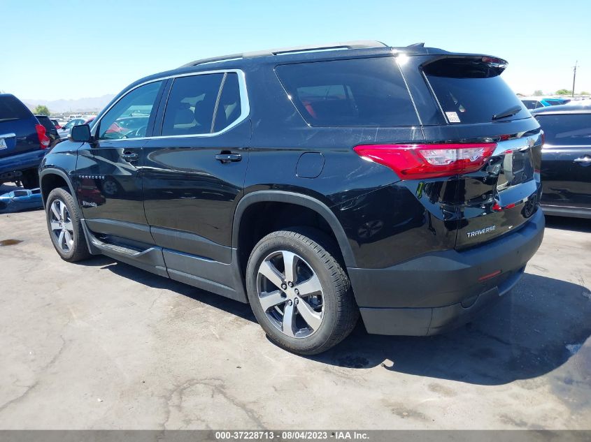 2021 CHEVROLET TRAVERSE LT LEATHER - 1GNERHKW7MJ186770
