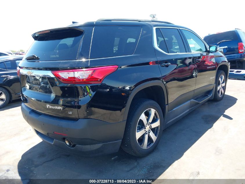 2021 CHEVROLET TRAVERSE LT LEATHER - 1GNERHKW7MJ186770