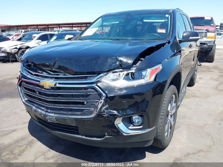 2021 CHEVROLET TRAVERSE LT LEATHER - 1GNERHKW7MJ186770