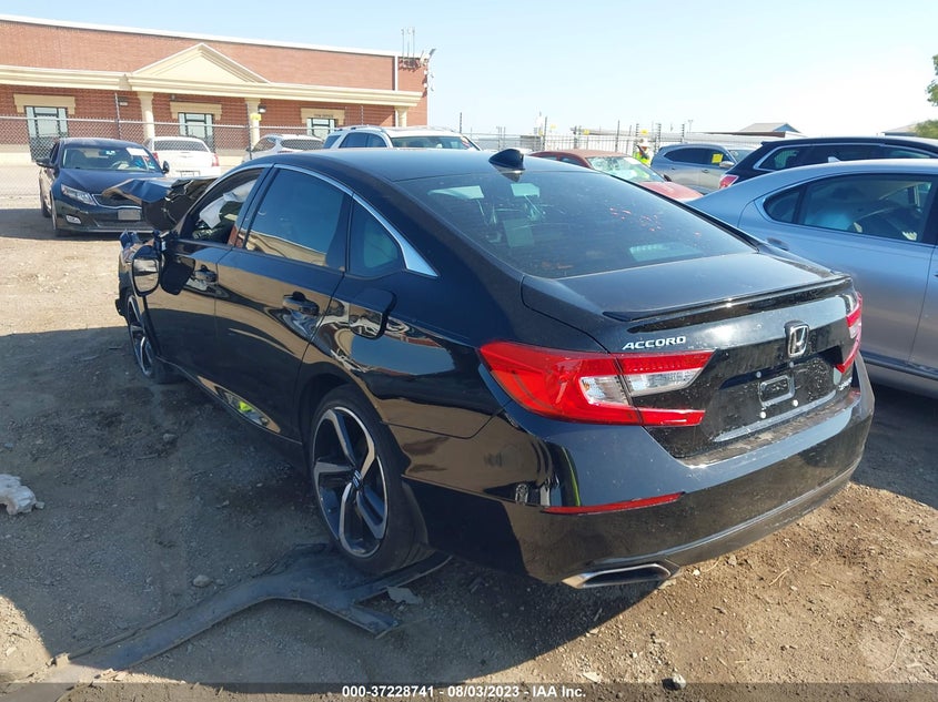 VIN 1HGCV1F38NA080236 2022 HONDA ACCORD SEDAN SPORT