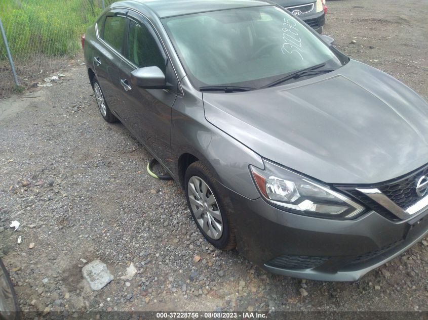 2016 NISSAN SENTRA S - 3N1AB7AP5GY239310