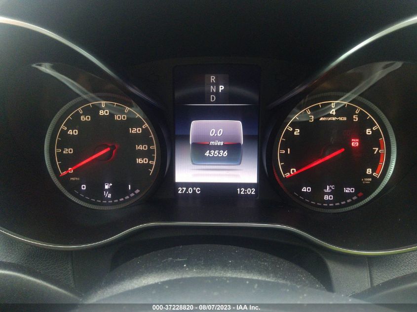 2018 MERCEDES-BENZ C-CLASS AMG C 43 - 55SWF6EB2JU248581