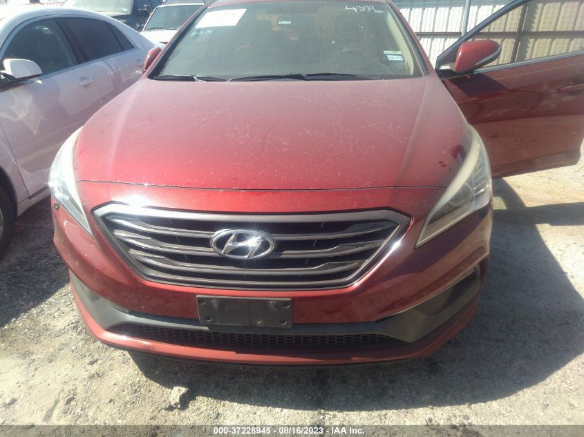 2015 HYUNDAI SONATA 2.4L SPORT - 5NPE34AFXFH174399