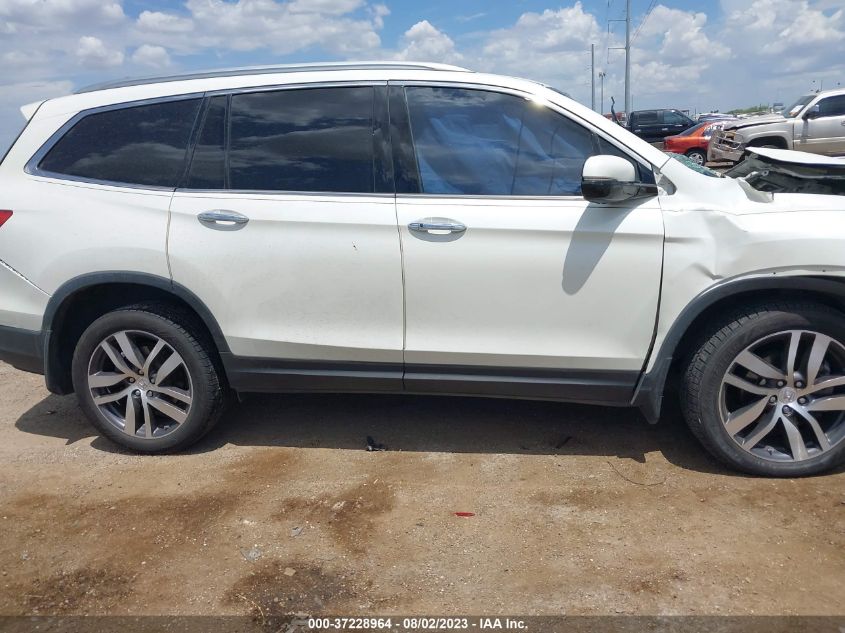2017 HONDA PILOT ELITE - 5FNYF6H01HB036821
