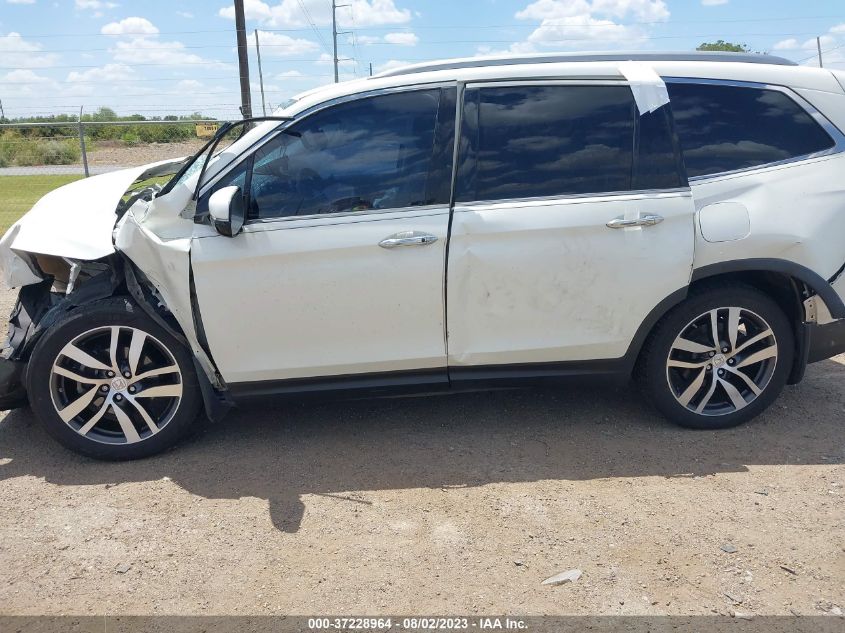 2017 HONDA PILOT ELITE - 5FNYF6H01HB036821