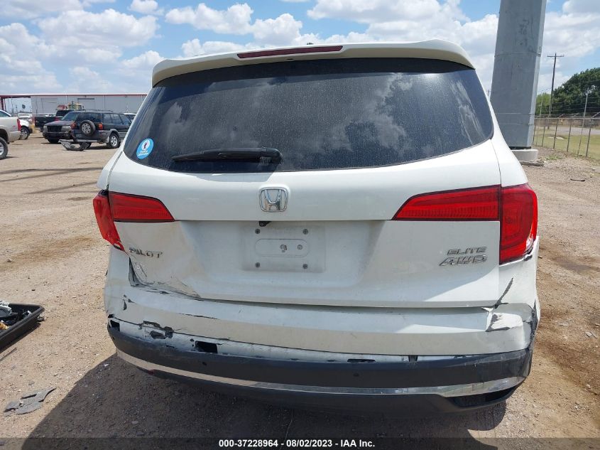 2017 HONDA PILOT ELITE - 5FNYF6H01HB036821