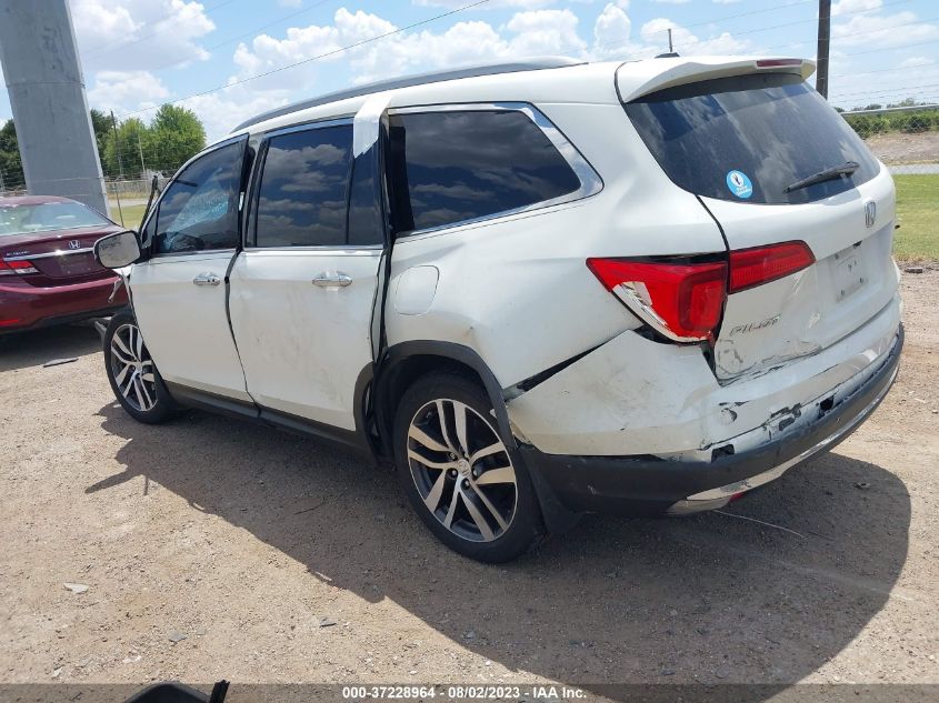 2017 HONDA PILOT ELITE - 5FNYF6H01HB036821
