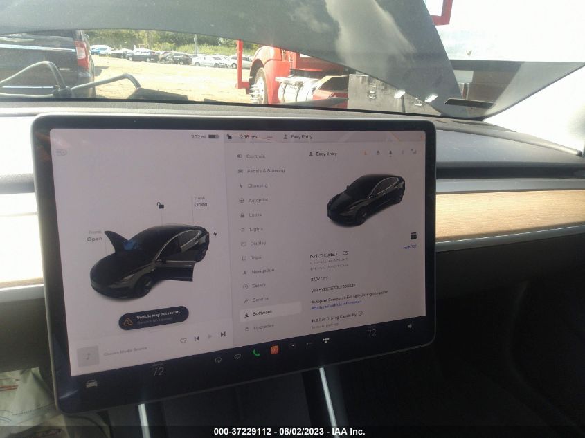 2020 TESLA MODEL 3 LONG RANGE - 5YJ3E1EB0LF599826
