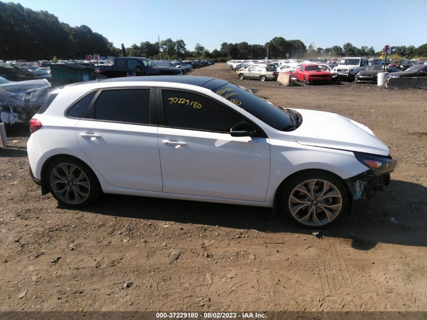 2020 HYUNDAI ELANTRA GT N LINE - KMHH55LC8LU145660