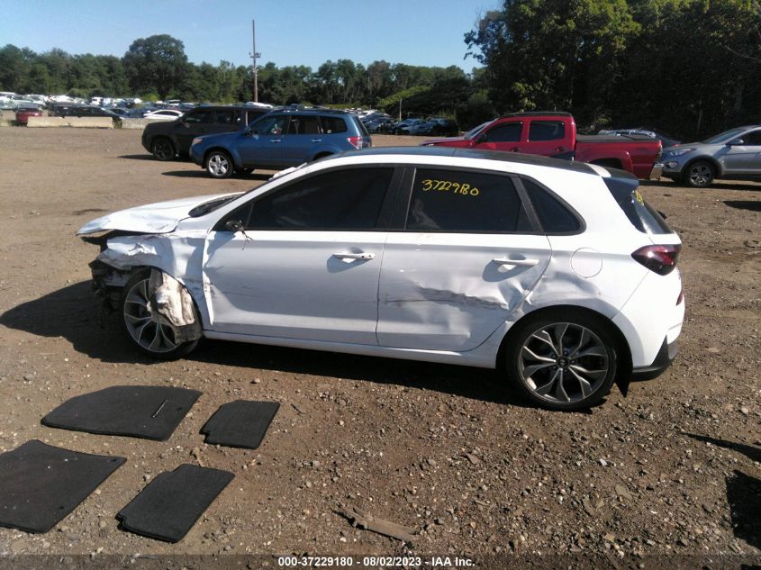 2020 HYUNDAI ELANTRA GT N LINE - KMHH55LC8LU145660