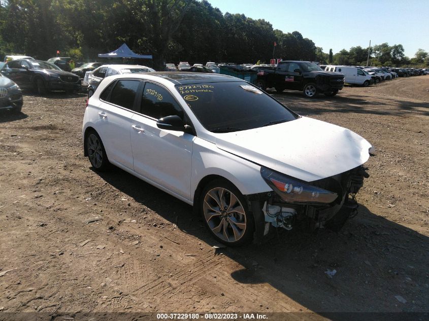 2020 HYUNDAI ELANTRA GT N LINE - KMHH55LC8LU145660
