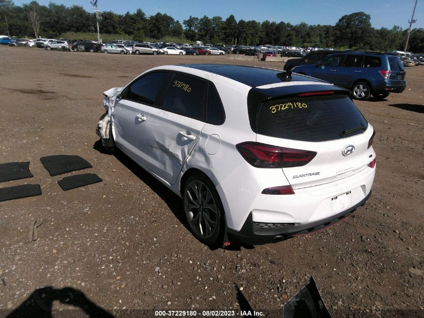 2020 HYUNDAI ELANTRA GT N LINE - KMHH55LC8LU145660