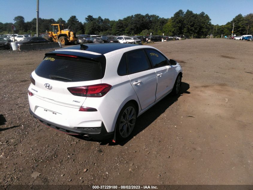 2020 HYUNDAI ELANTRA GT N LINE - KMHH55LC8LU145660