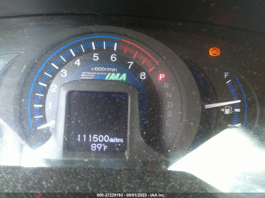 2013 HONDA INSIGHT - JHMZE2H33DS000182