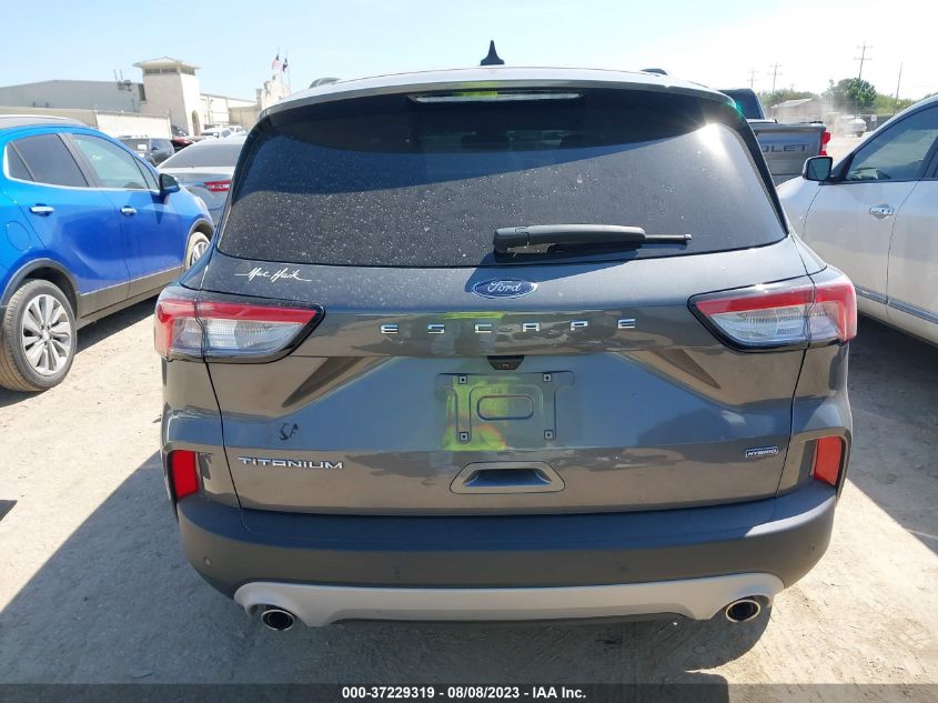 2021 FORD ESCAPE TITANIUM HYBRID - 1FMCU0DZ5MUA78536