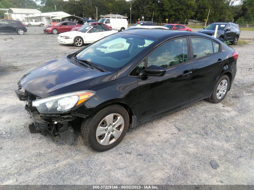 2016 KIA FORTE LX - KNAFK4A6XG5620671