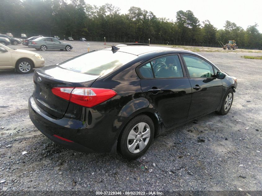 2016 KIA FORTE LX - KNAFK4A6XG5620671