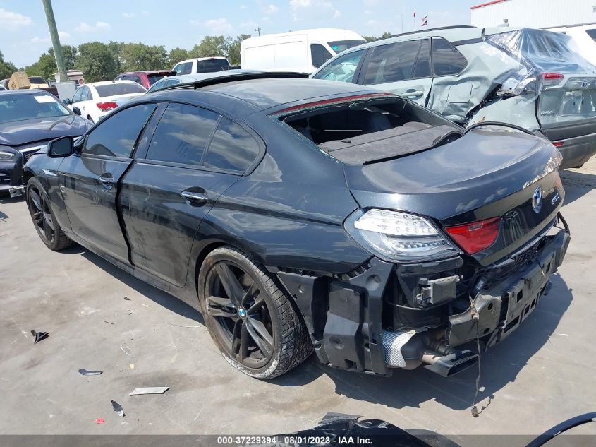 2015 BMW 650I GRAN COUPE WBA6B2C57FGB99054