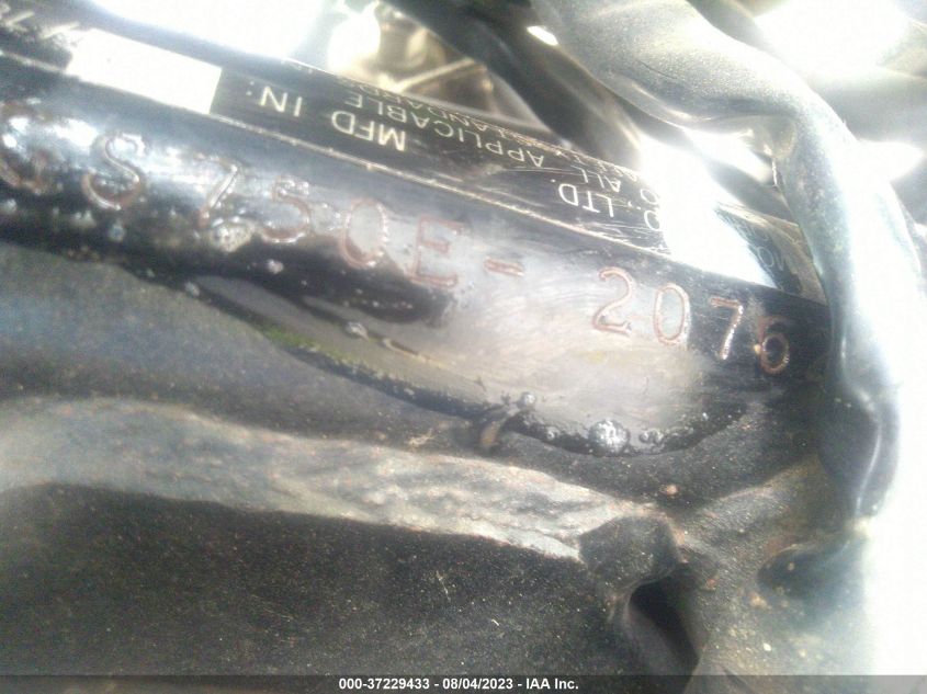 2008 SUZUKI GS500 - VTTGM51A282101433