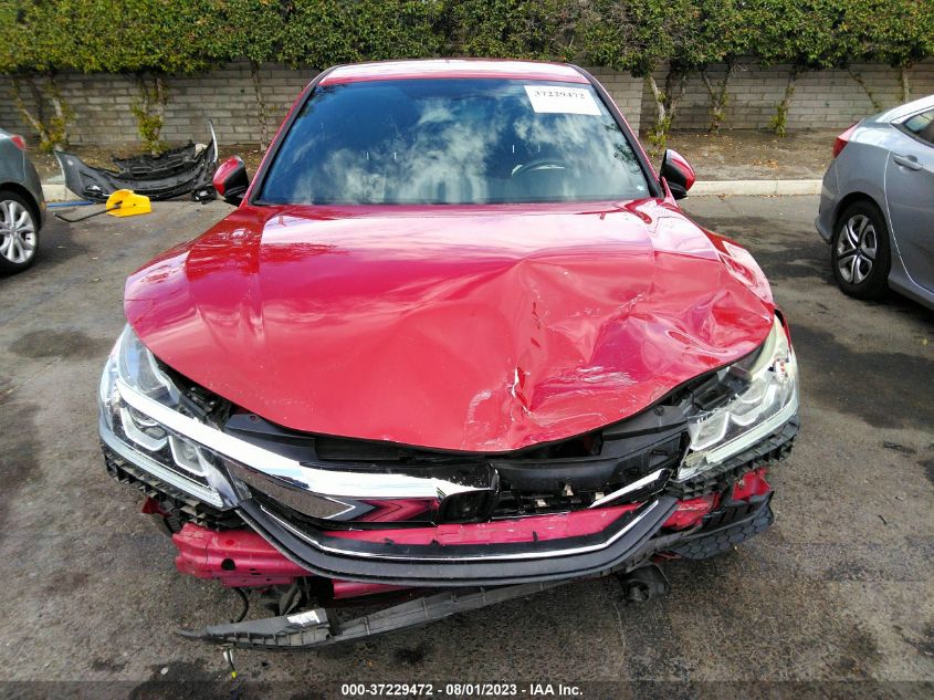 2016 HONDA ACCORD SEDAN SPORT - 1HGCR2F58GA201829