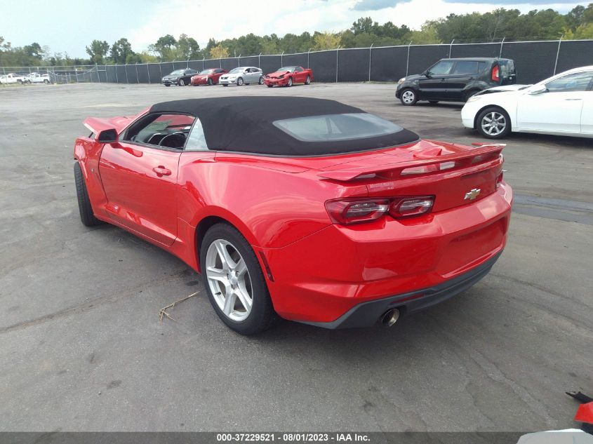 2019 CHEVROLET CAMARO 1LT - 1G1FB3DS0K0119714