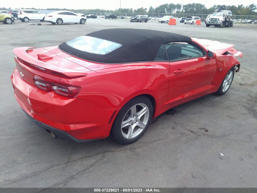 2019 CHEVROLET CAMARO 1LT - 1G1FB3DS0K0119714