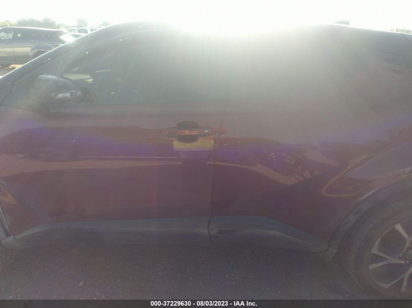 2019 TOYOTA C-HR XLE/LE/LIMITED - NMTKHMBX8KR085610