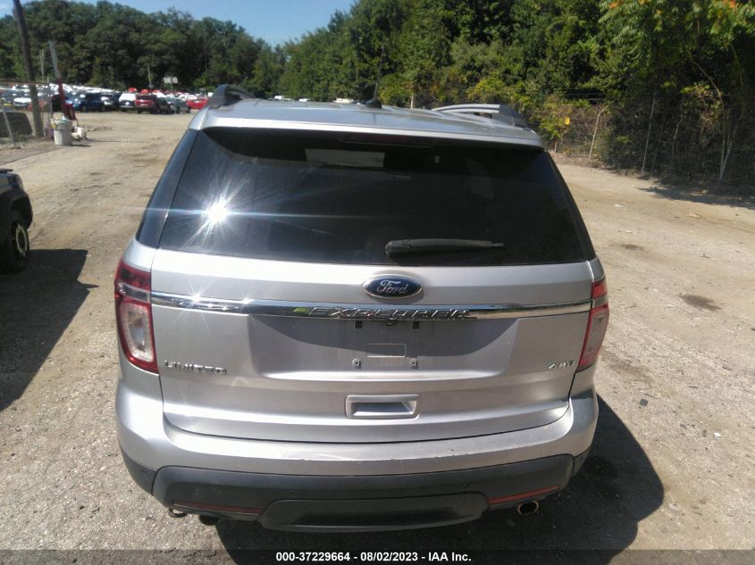 2013 FORD EXPLORER LIMITED - 1FM5K8F85DGB67619