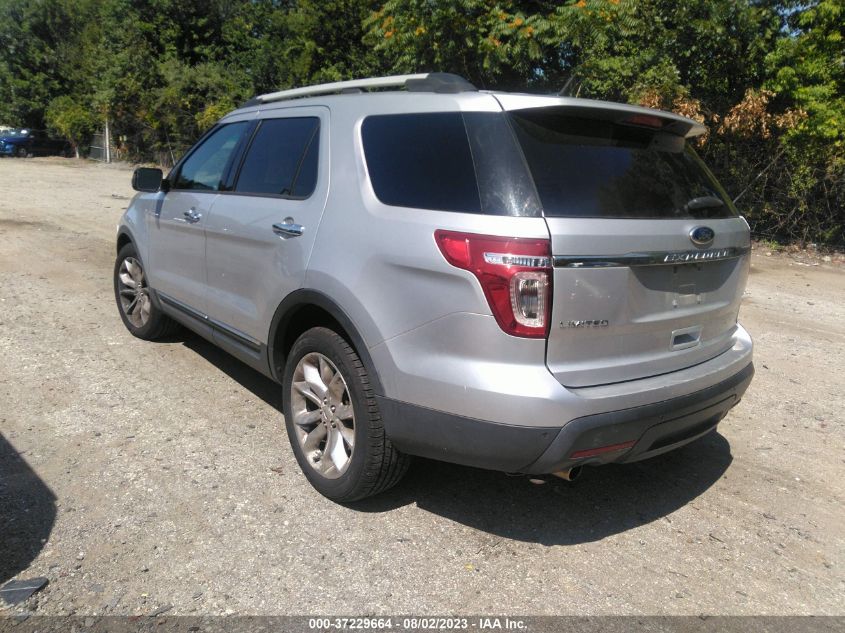 2013 FORD EXPLORER LIMITED - 1FM5K8F85DGB67619