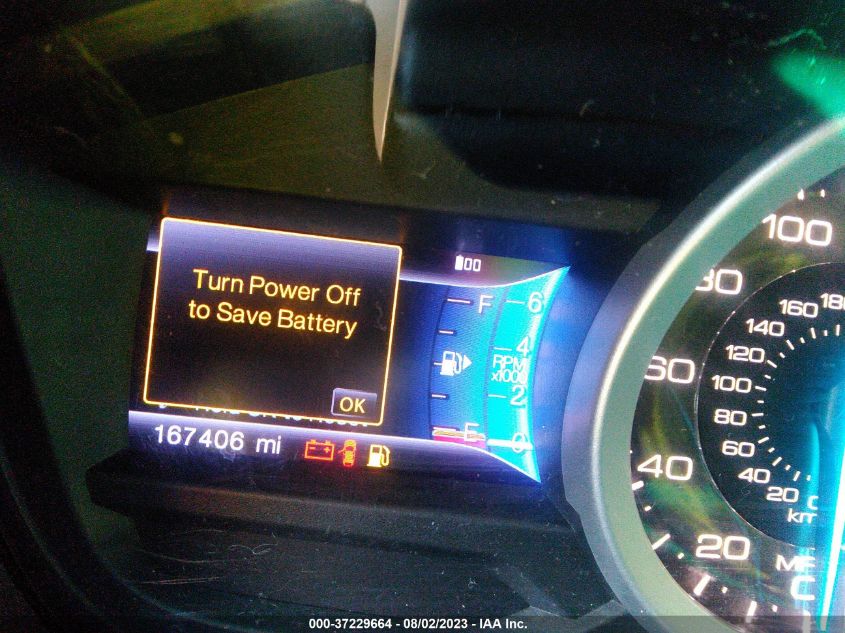 2013 FORD EXPLORER LIMITED - 1FM5K8F85DGB67619