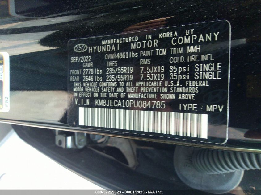2023 HYUNDAI TUCSON HYBRID LIMITED - KM8JECA10PU084785