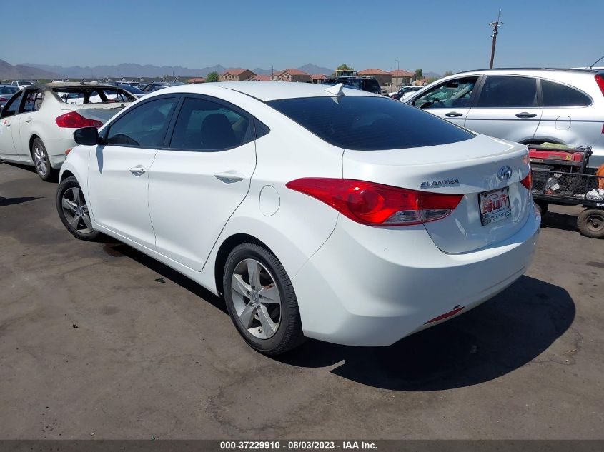 2013 HYUNDAI ELANTRA GLS - 5NPDH4AE9DH364163