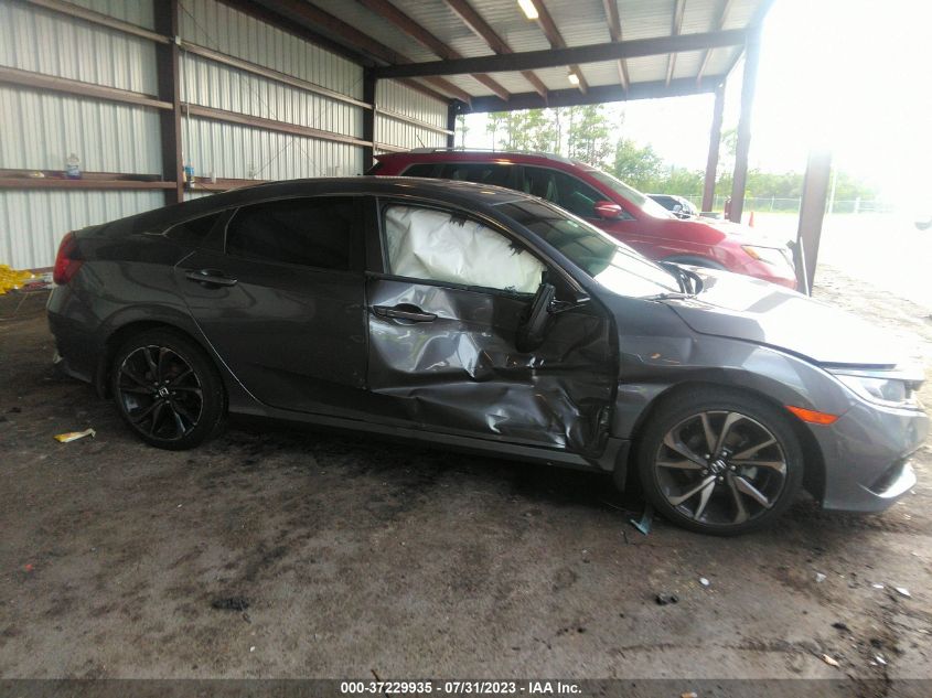 2019 HONDA CIVIC SEDAN SPORT - 2HGFC2F88KH596405
