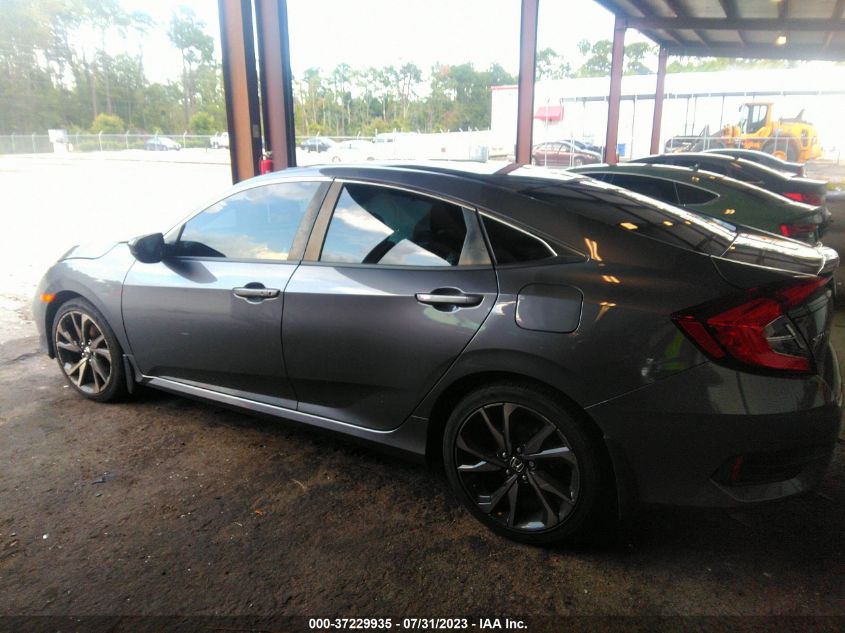2019 HONDA CIVIC SEDAN SPORT - 2HGFC2F88KH596405